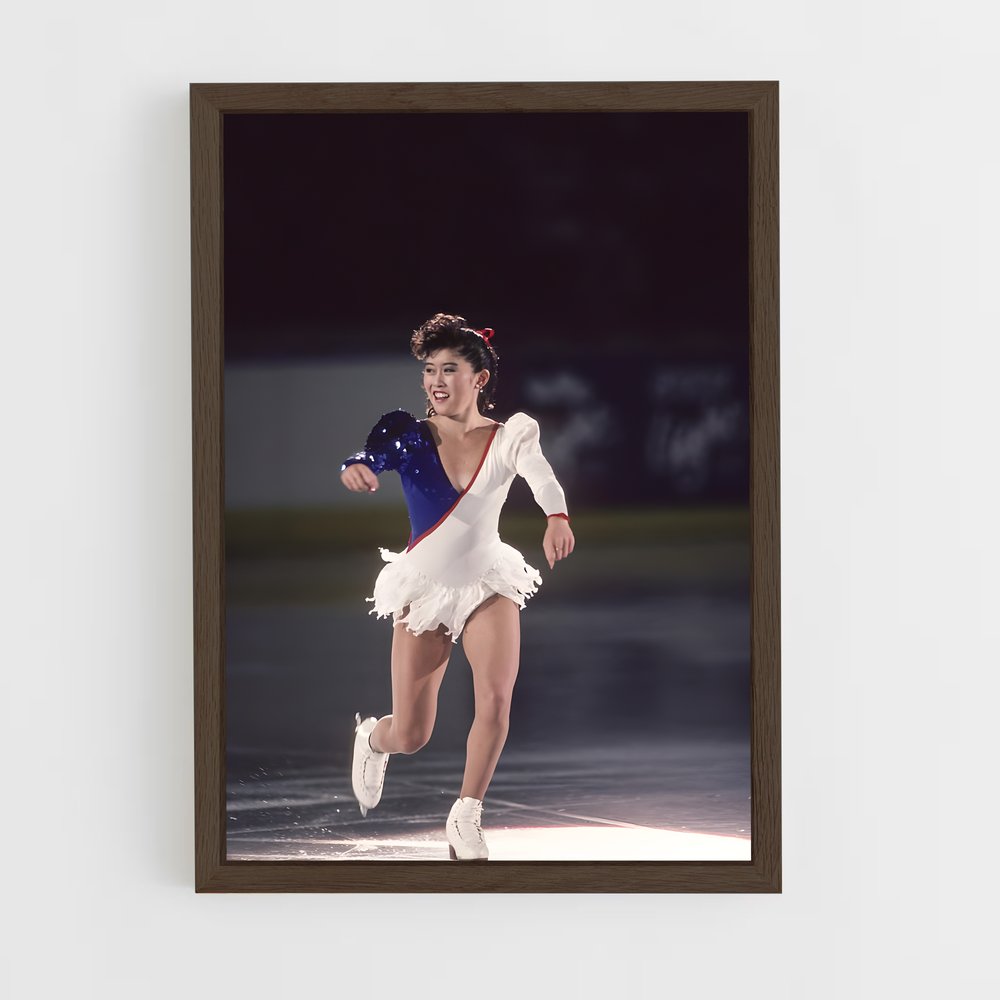 Poster Étoile Glissante – affiche Patinage artistique (vue 5)